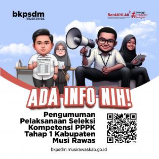 Pengumuman Pelaksanaan Seleksi Kompetensi PPPK Tahap 1 Tahun 2024 Kabupaten Musi Rawas